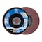 Pferd 4 x 5/8" A.H. POLIFAN Flap Disc - A SG STEELOX, Aluminum oxide, 40 Grit, Flat 62140 - alternate 1